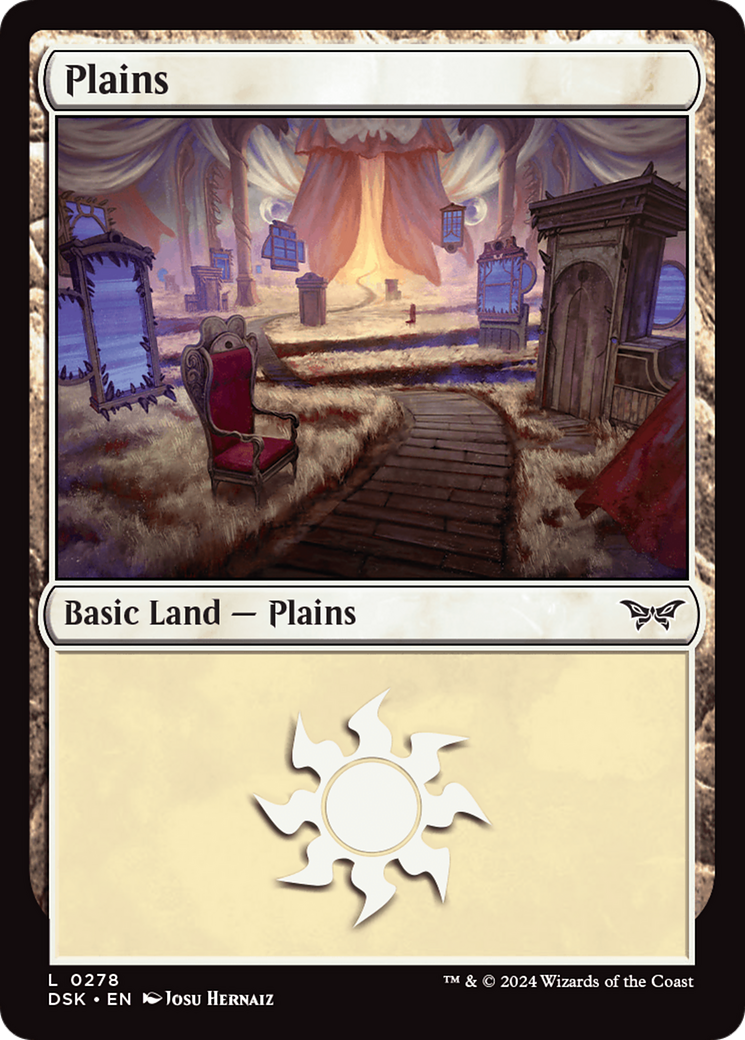 Plains (278) Foil - Duskmourn: House of Horror