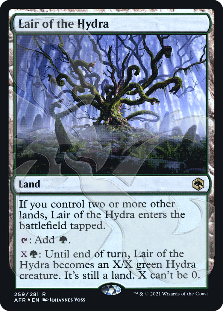 Lair of the Hydra (259) Foil - Adventures in the Forgotten Realms Promos