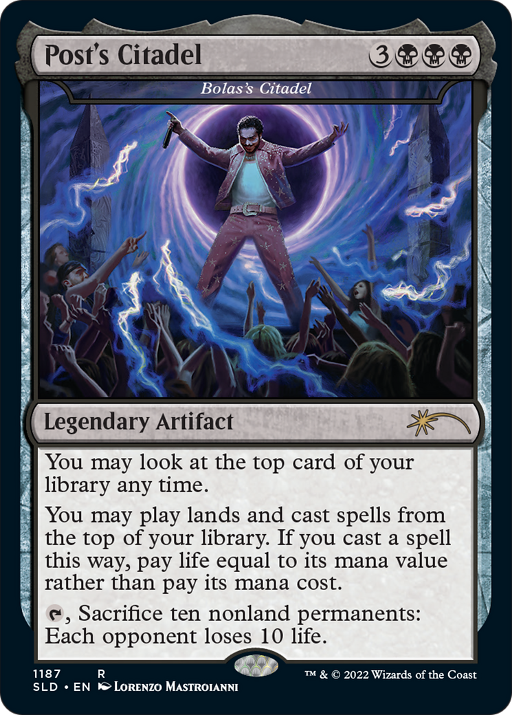 Bolas's Citadel (Post's Citadel) (1187) Foil - Secret Lair Drop
