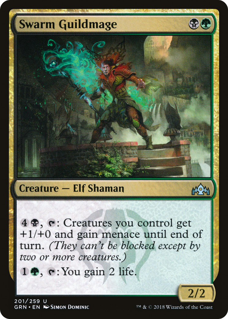 Swarm Guildmage (201) Foil - Guilds of Ravnica