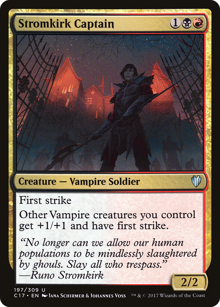 Stromkirk Captain (197) - Commander 2017