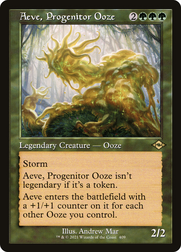 Aeve, Progenitor Ooze (Retro) (409) Foil - Modern Horizons 2