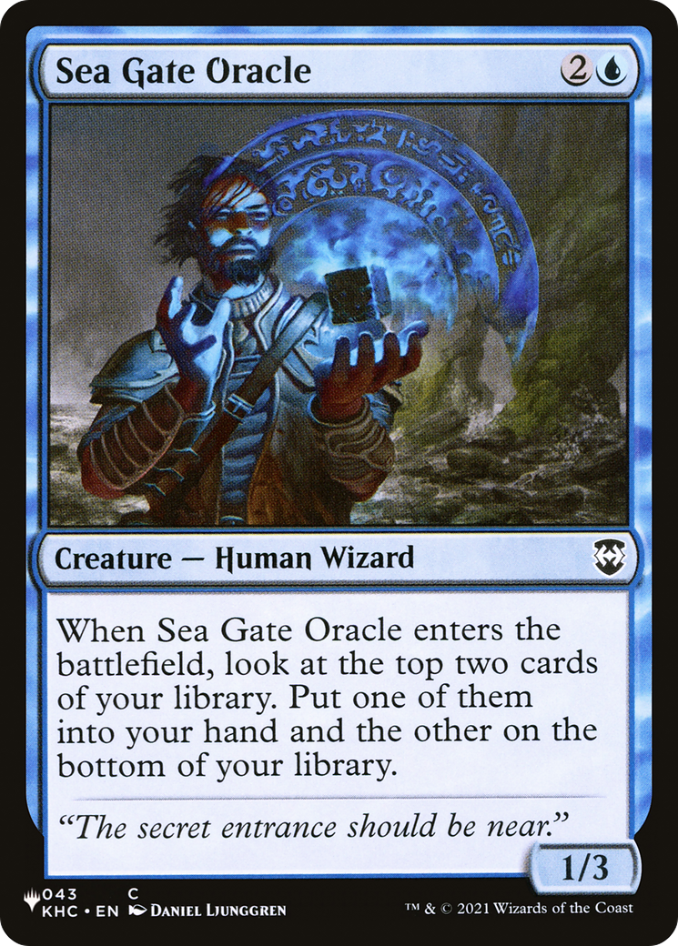 Sea Gate Oracle (KHC-43) - The List