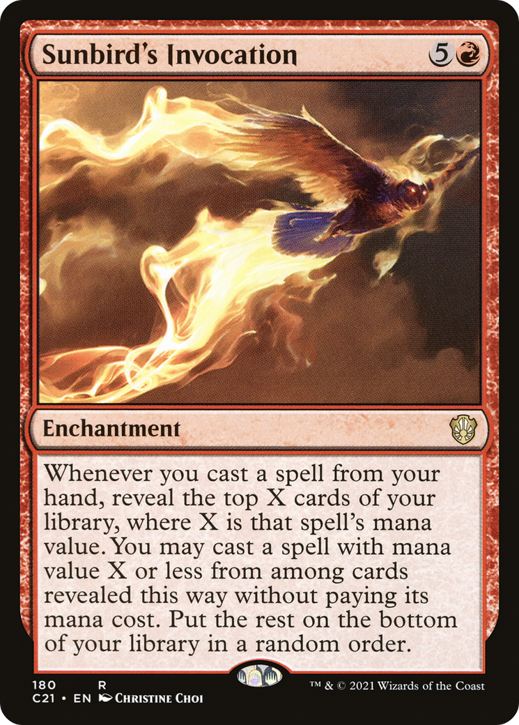Sunbird's Invocation (180) - Commander 2021