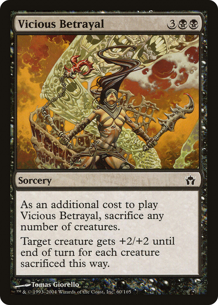 Vicious Betrayal (060) Foil - Fifth Dawn