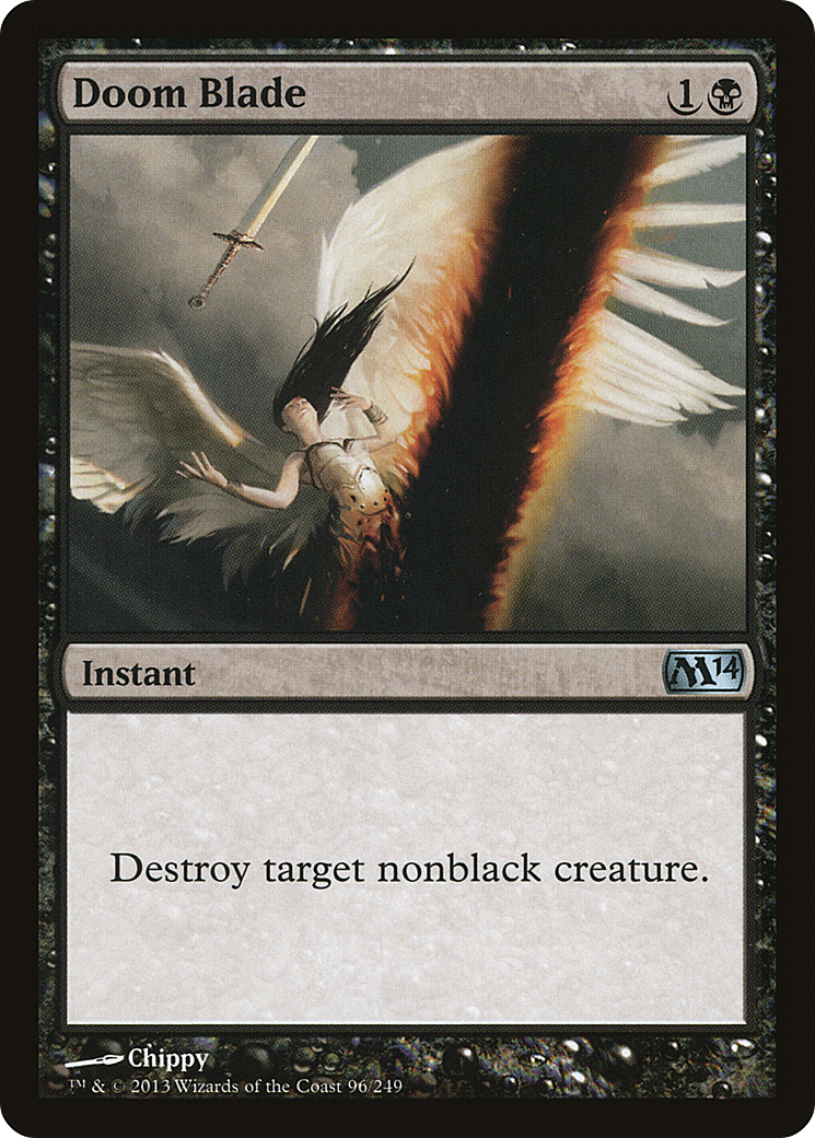Doom Blade (096) Foil - Magic 2014