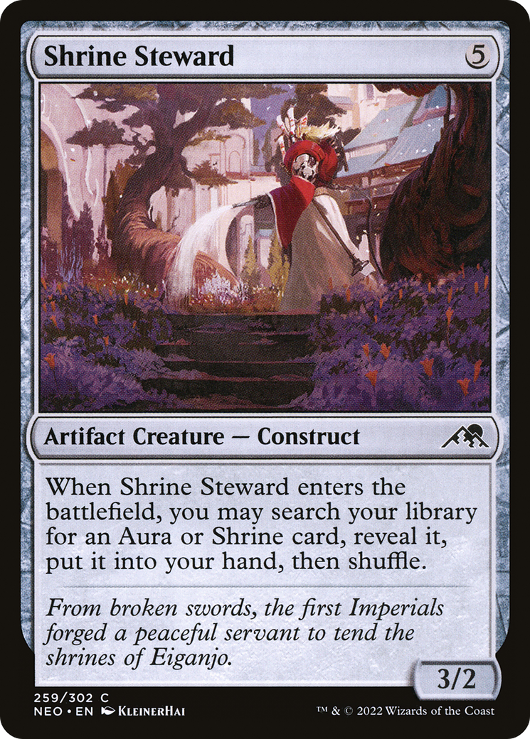 Shrine Steward (259) - Kamigawa: Neon Dynasty