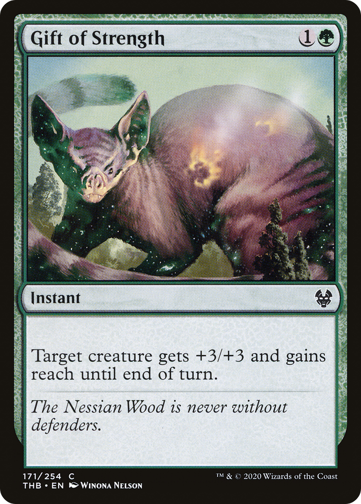 Gift of Strength (171) Foil - Theros Beyond Death