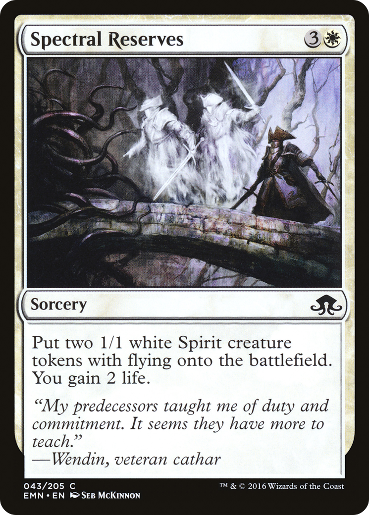 Spectral Reserves (043) Foil - Eldritch Moon