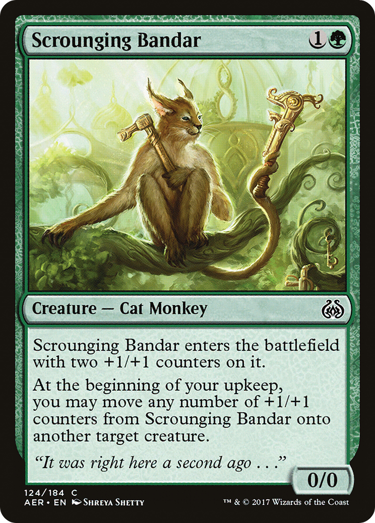 Scrounging Bandar (124) Foil - Aether Revolt