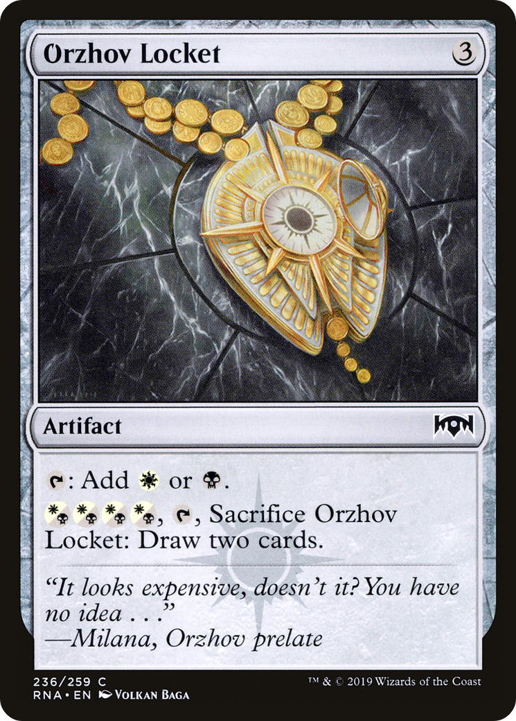 Orzhov Locket (236) Foil - Ravnica Allegiance