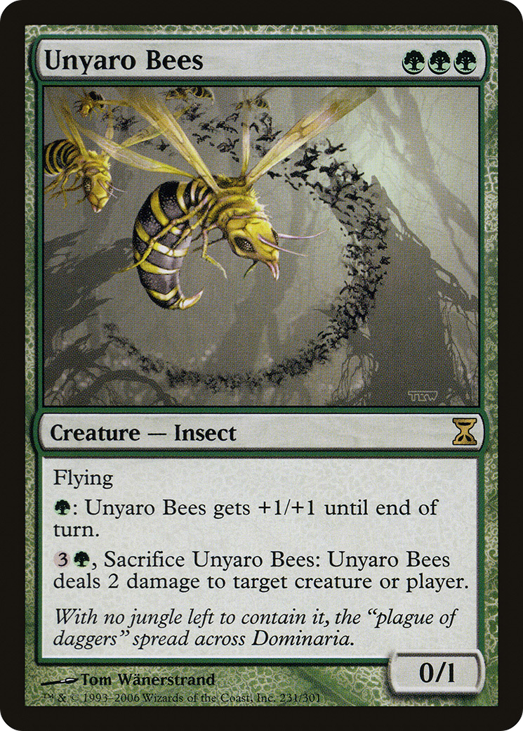 Unyaro Bees (231) Foil - Time Spiral