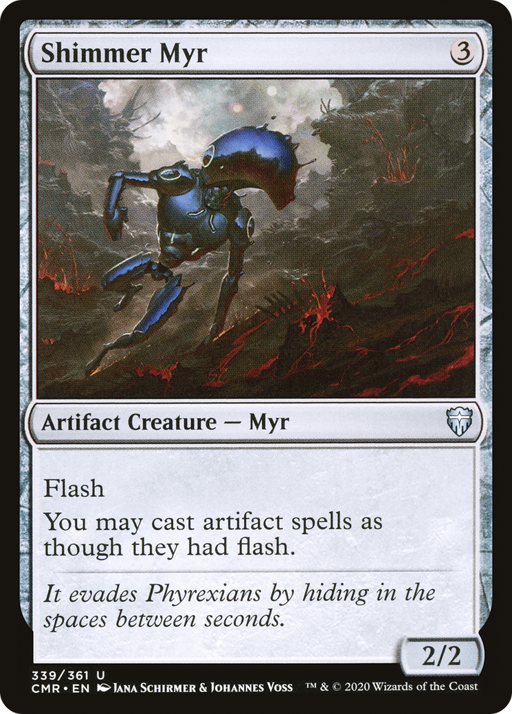 Shimmer Myr (339) Foil - Commander Legends