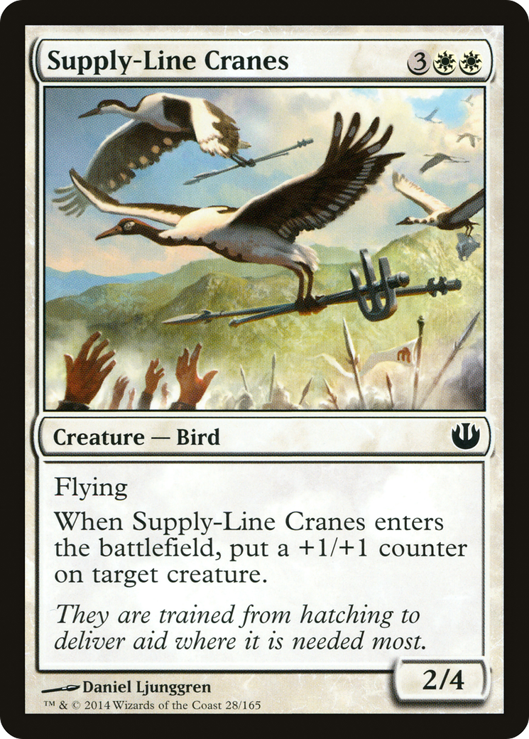 Supply-Line Cranes (028) Foil - Journey into Nyx