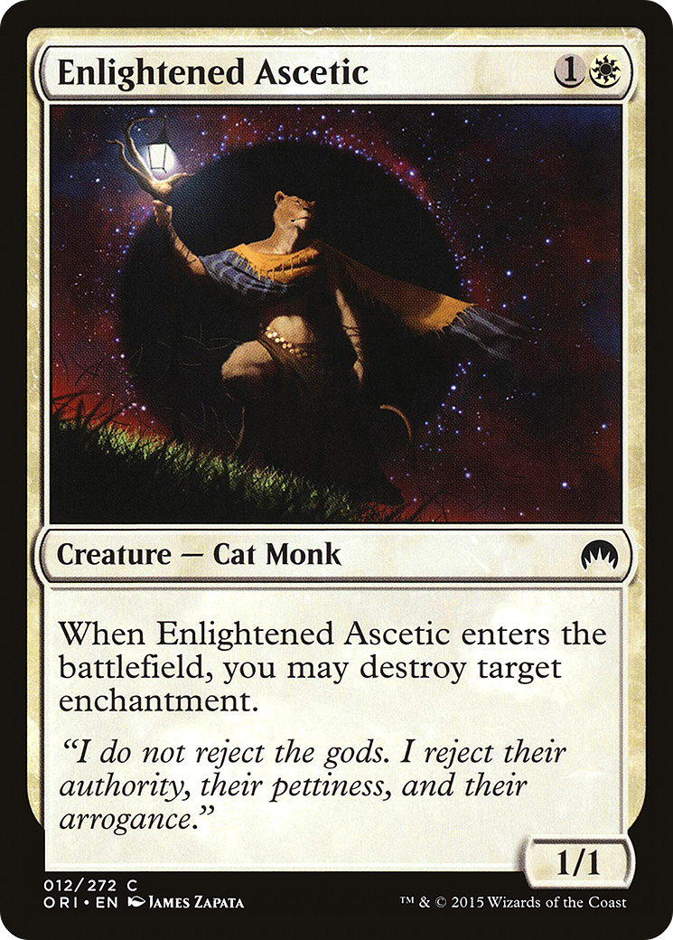 Enlightened Ascetic (012) Foil - Magic Origins