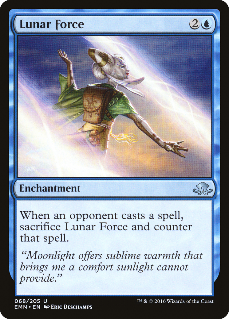 Lunar Force (068) Foil - Eldritch Moon