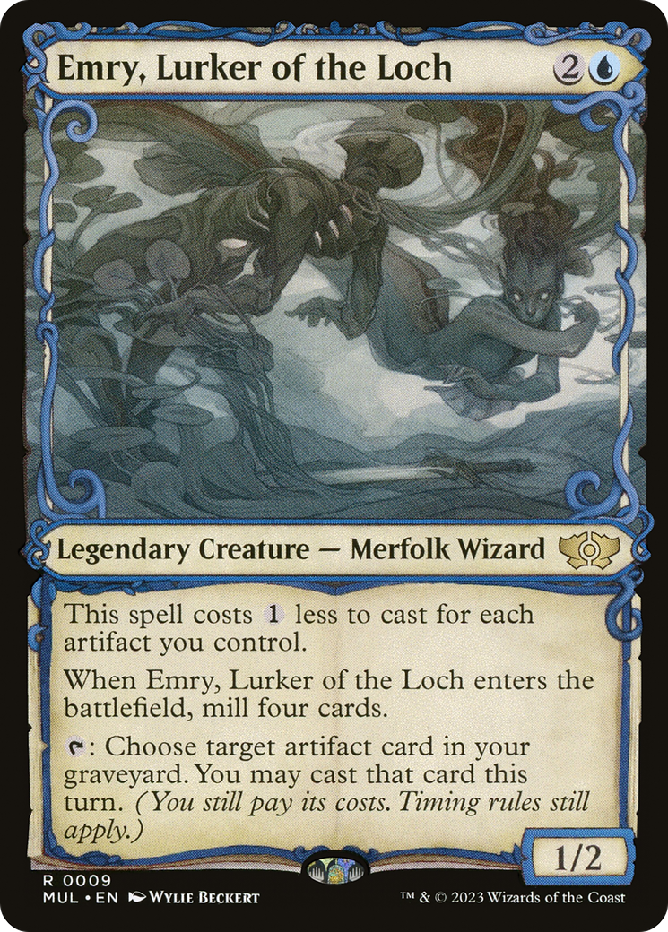 Emry, Lurker of the Loch (Showcase) (009) - Multiverse Legends
