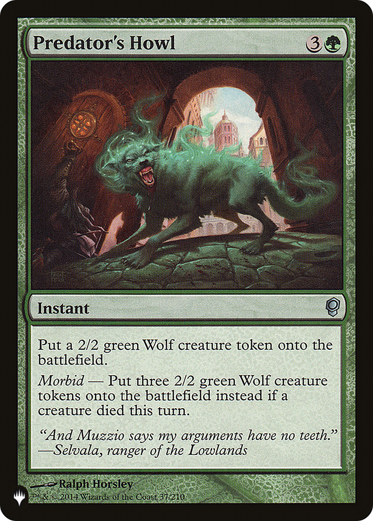 Predator's Howl (CNS-37)