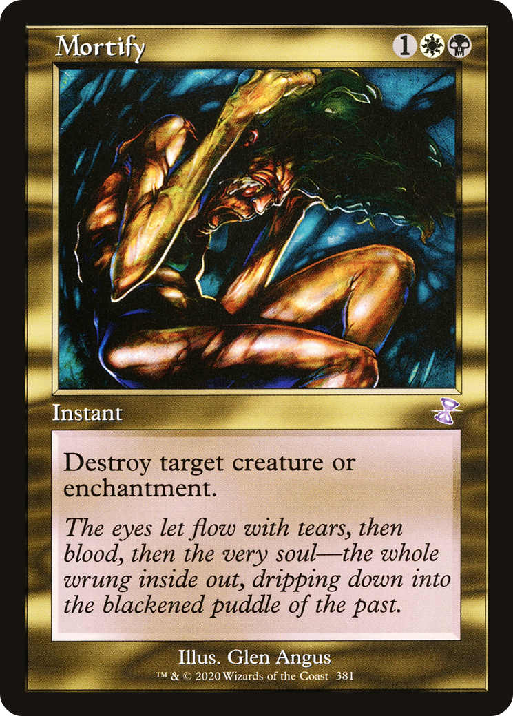 Mortify (Retro) (381) Foil - Time Spiral Remastered