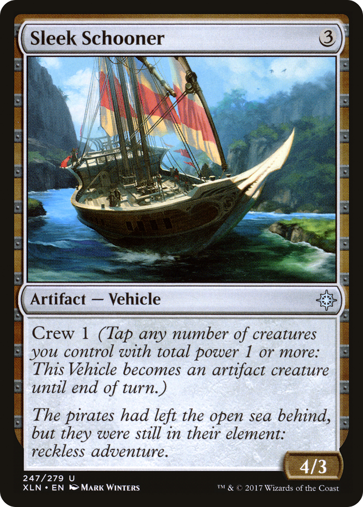 Sleek Schooner (247) Foil - Ixalan