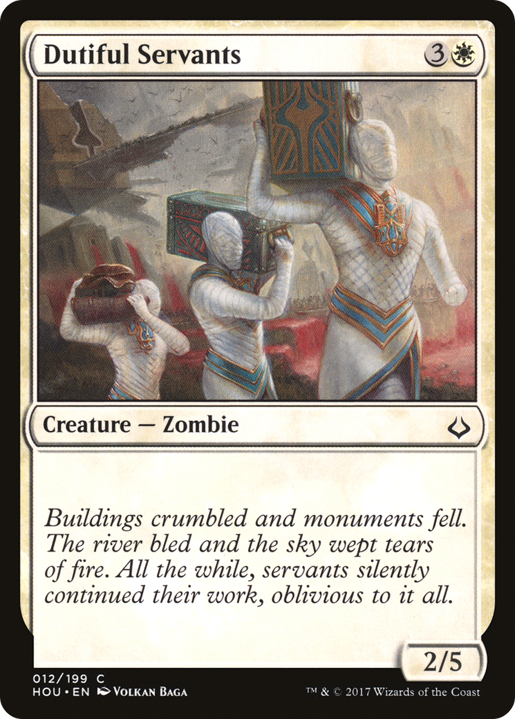 Dutiful Servants (012) Foil - Hour of Devastation