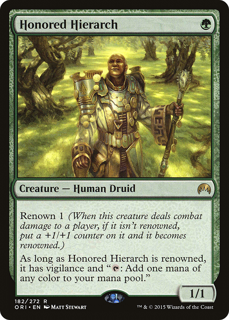 Honored Hierarch (182) Foil - Magic Origins
