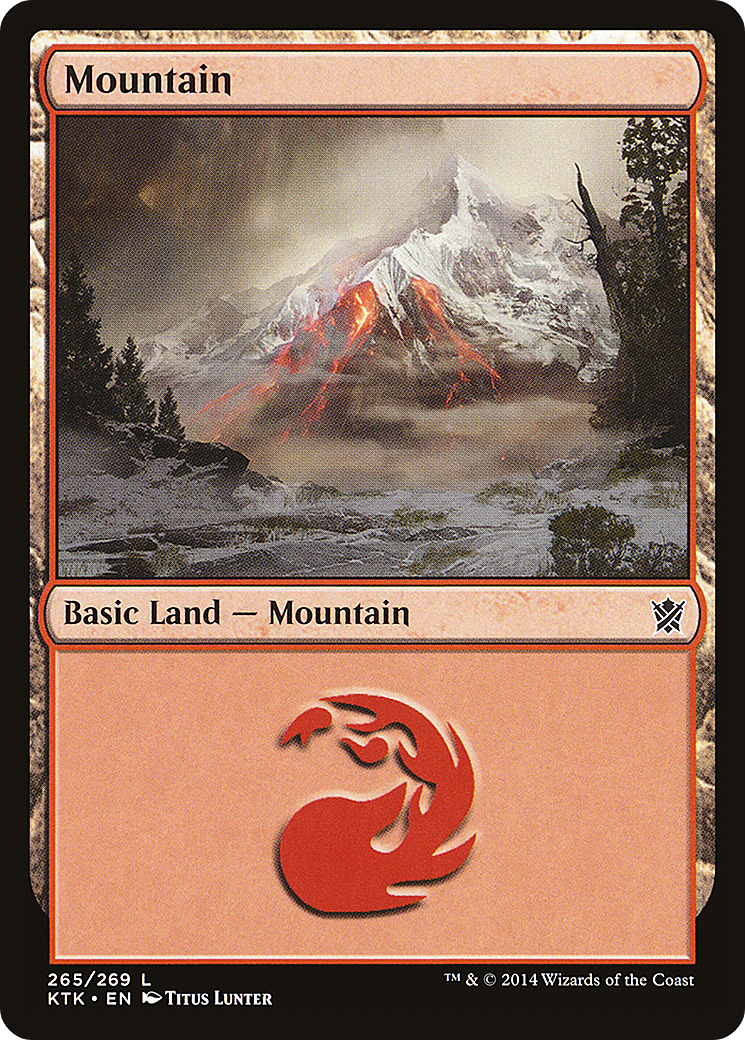 Mountain (265) - Khans of Tarkir