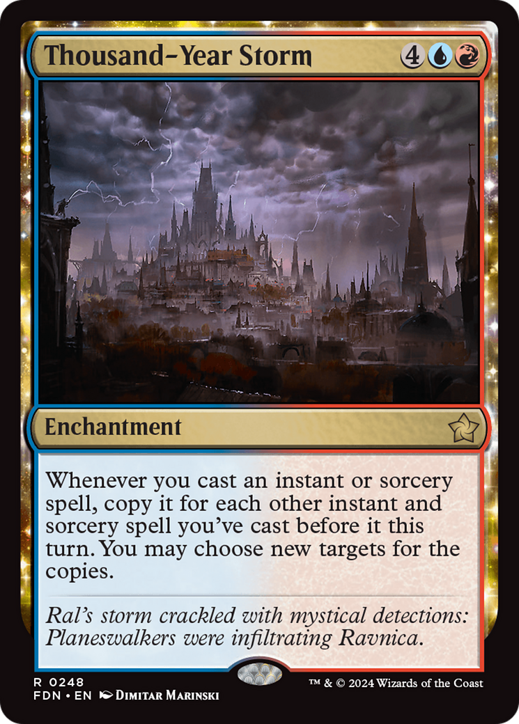 Thousand-Year Storm (248) Foil - Foundations