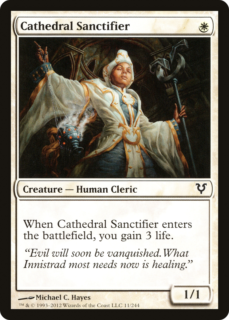 Cathedral Sanctifier (011) - Avacyn Restored