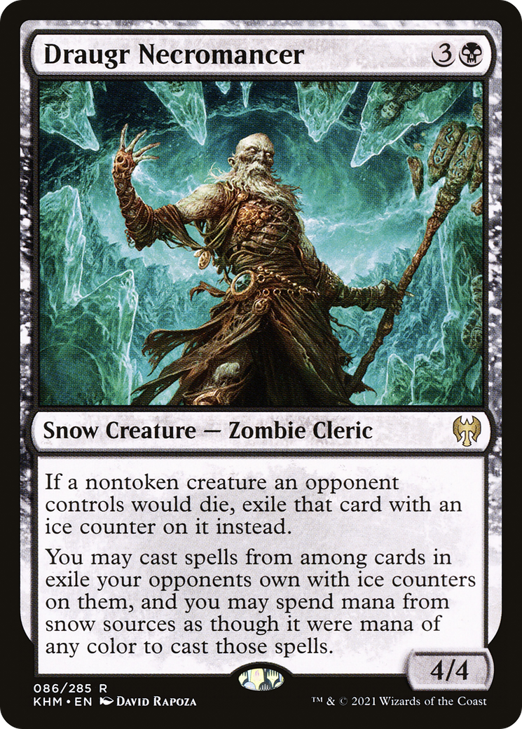 Draugr Necromancer (086) Foil - Kaldheim