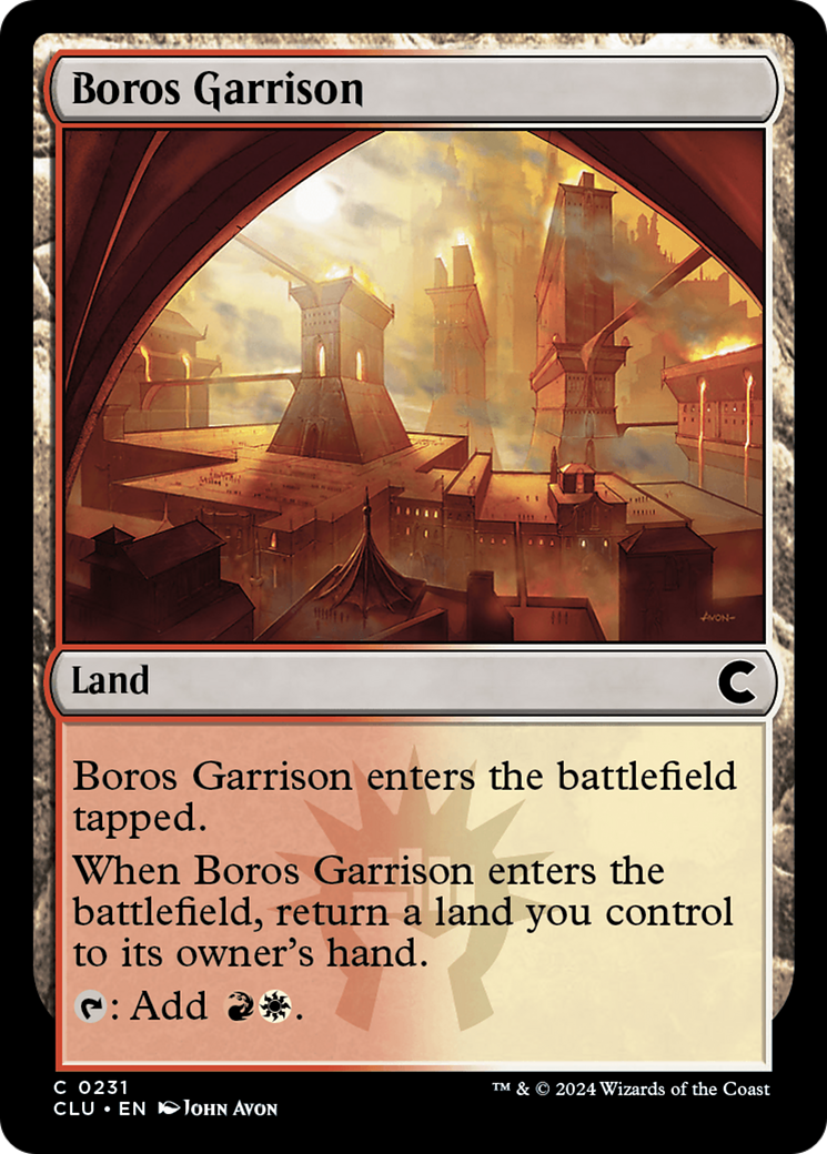 Boros Garrison (231) - Ravnica: Clue Edition