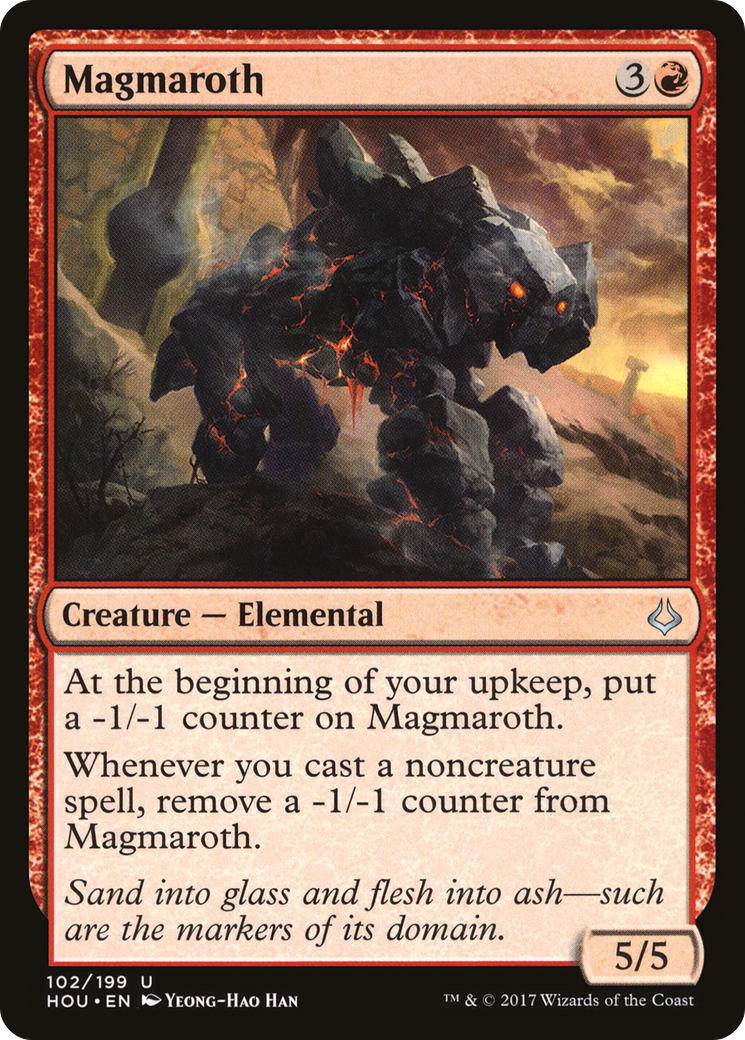 Magmaroth (102) Foil - Hour of Devastation