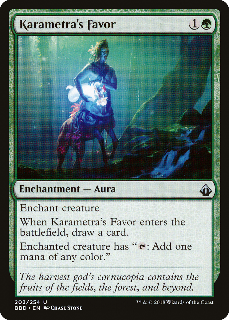 Karametra's Favor (203) - Battlebond