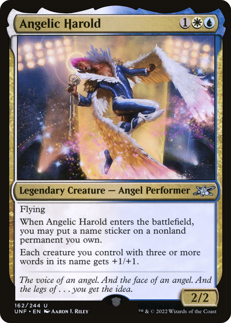 Angelic Harold (162) Foil - Unfinity