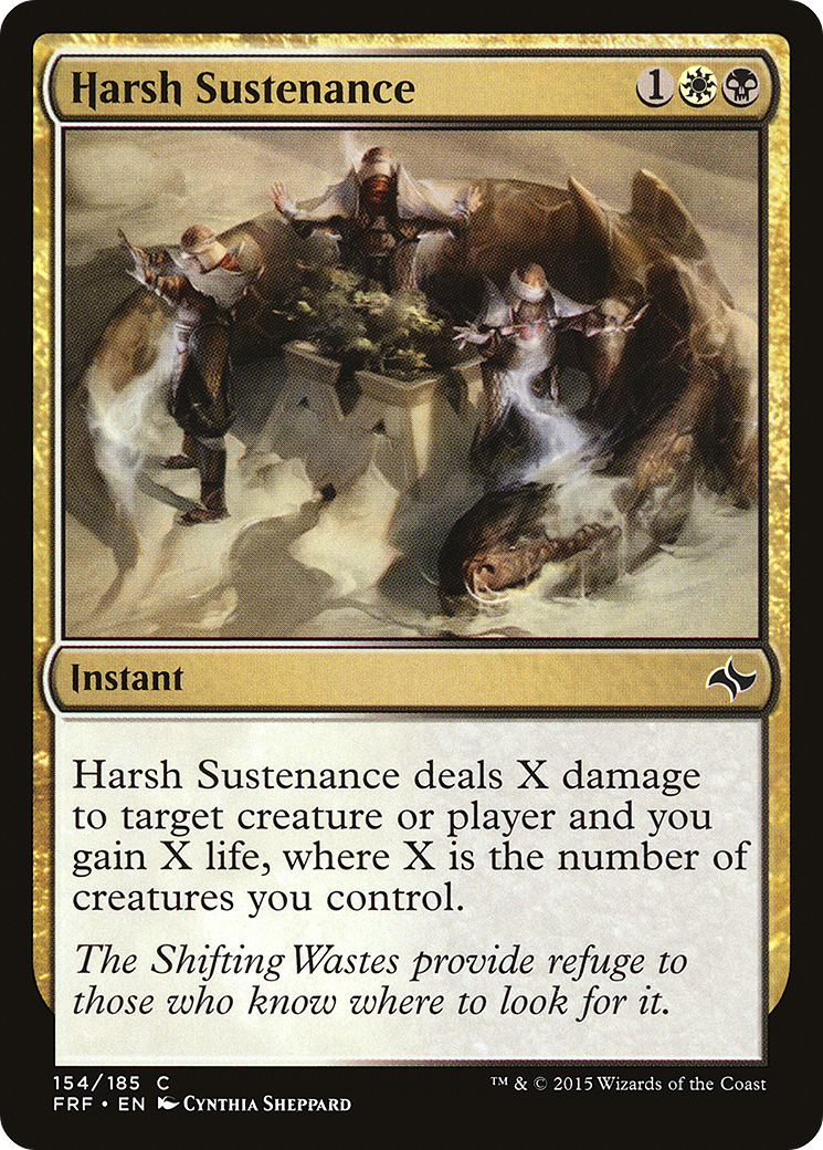 Harsh Sustenance (154) - Fate Reforged