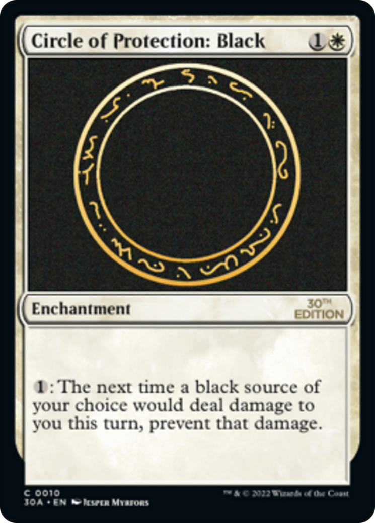 Circle of Protection: Black (010) - 30th Anniversary Edition