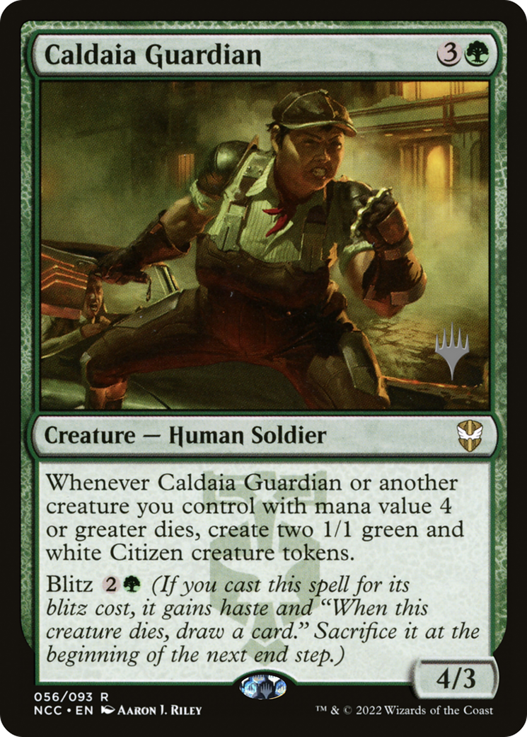 Caldaia Guardian (56p) Foil - New Capenna Commander Promos