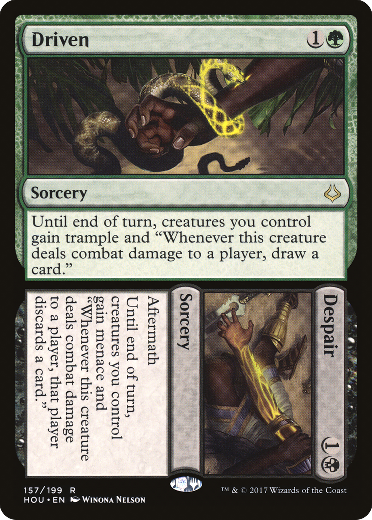 Driven // Despair (157) Foil - Hour of Devastation