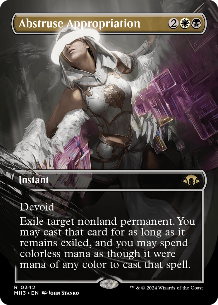 Abstruse Appropriation (Borderless) (342) Foil - Modern Horizons 3