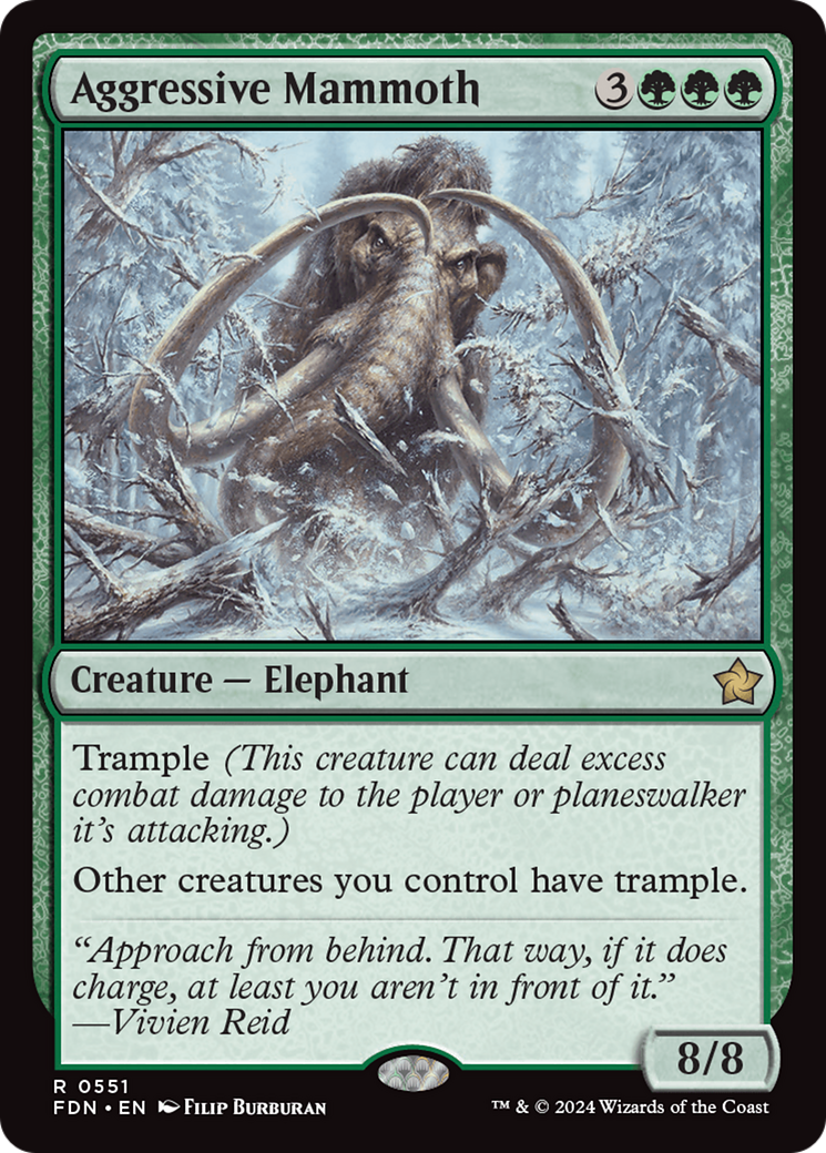 Aggressive Mammoth (551)