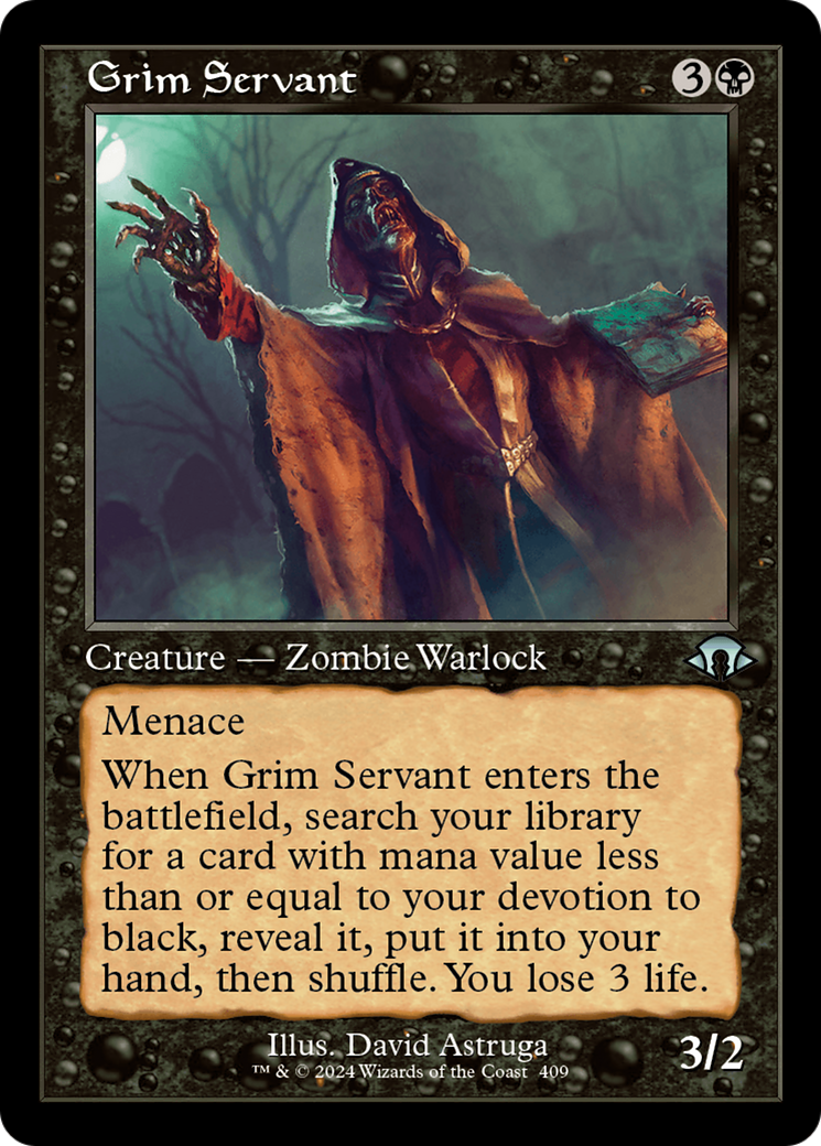Grim Servant (Retro) (409) - Modern Horizons 3