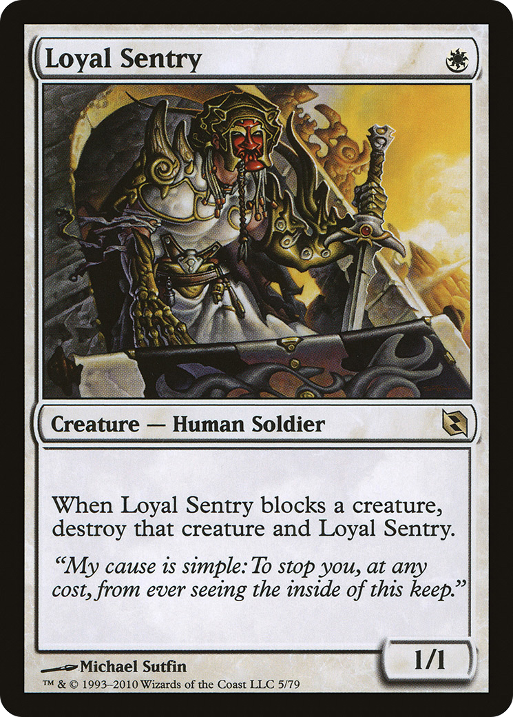 Loyal Sentry (005) - Duel Decks: Elspeth vs. Tezzeret