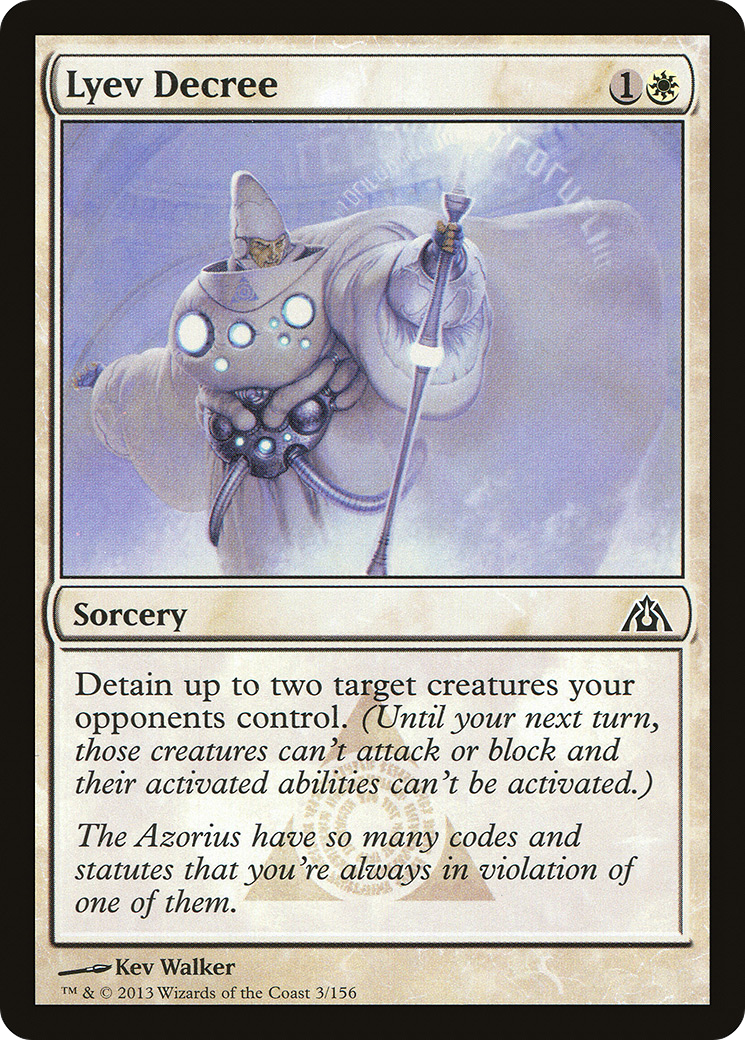 Lyev Decree (003) - Dragon's Maze