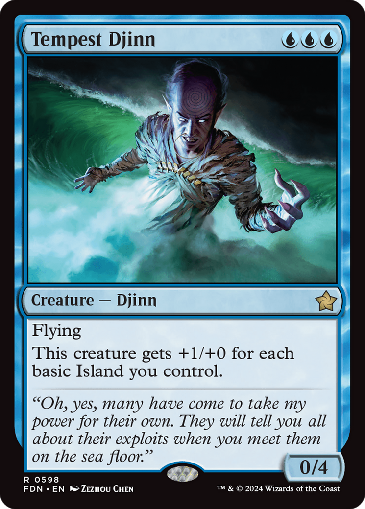 Tempest Djinn (598) - Foundations