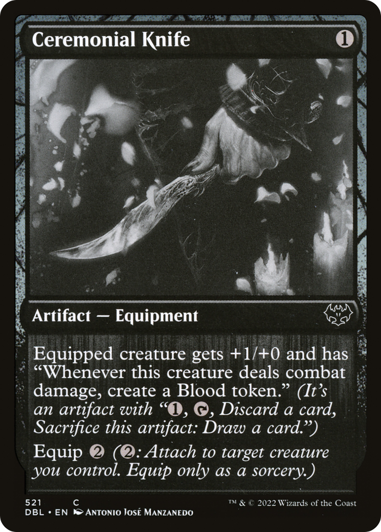 Ceremonial Knife (521) - Innistrad: Double Feature