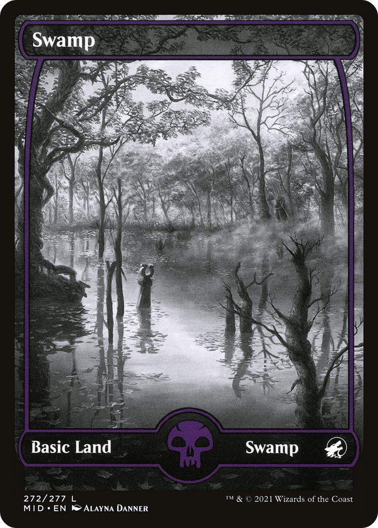 Swamp (272) Foil - Innistrad: Midnight Hunt