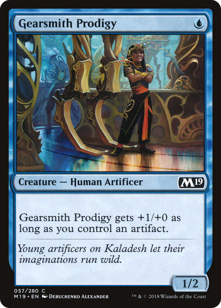 Gearsmith Prodigy (057) Foil - Core Set 2019