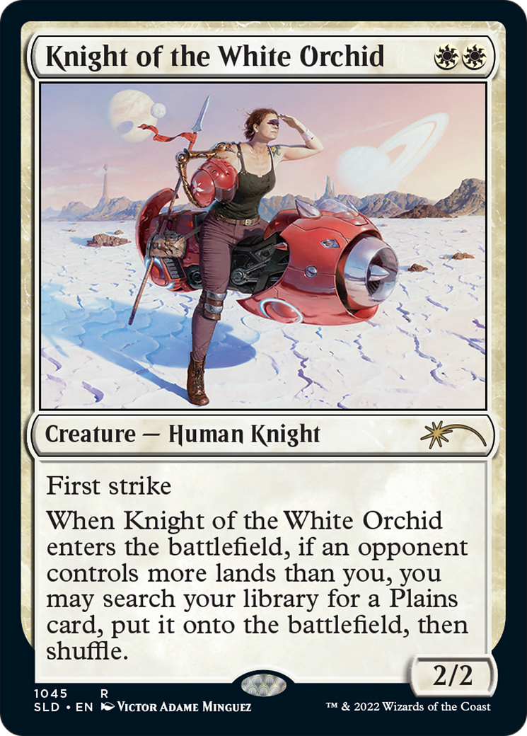 Knight of the White Orchid (1045) Foil - Secret Lair Drop