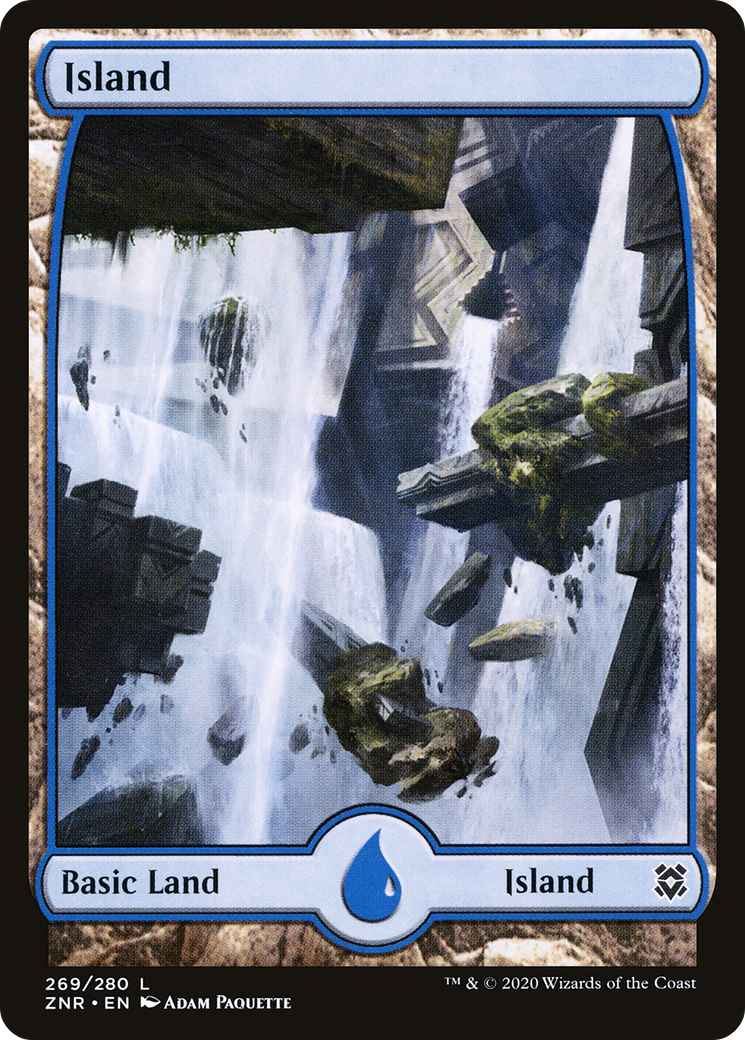 Island – Full Art (269) Foil - Zendikar Rising