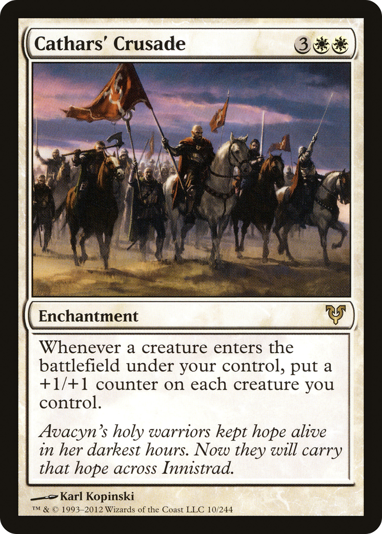 Cathars' Crusade (010) - Avacyn Restored